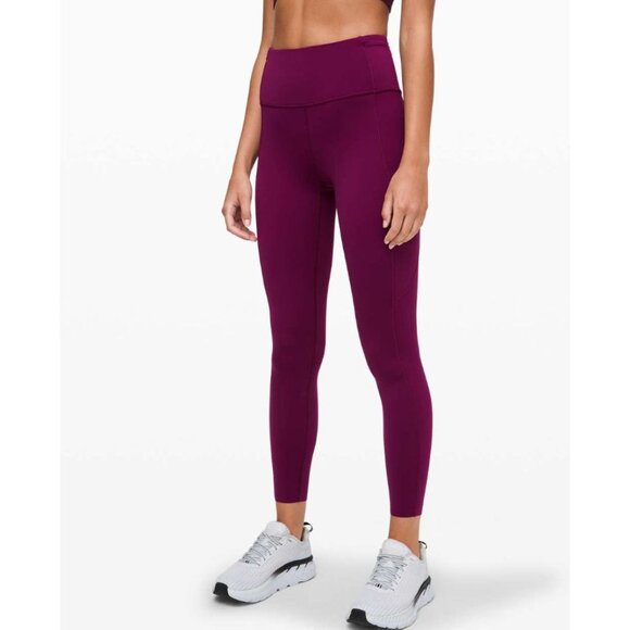 Lululemon Fast and Free Tight II 25" *Non-Reflective Nulux Marvel Size 4 - Picture 1 of 7